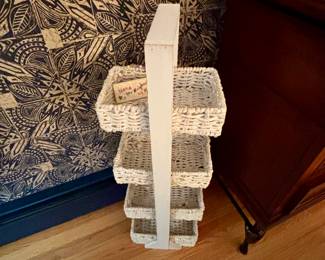 Wicker storage