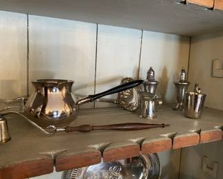Mix of sterling and plate