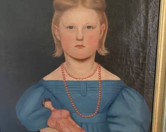 Early folk art painting