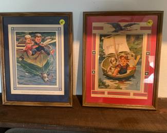 Children’s Disabled Veterans advertising prints