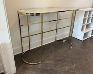 D71 - $175. Bombay Lulu's Bar - Standing Desk, Work Surface. Measures 53" wide x 20.5" deep  x 36.5" tall. 