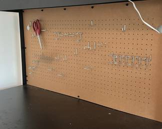D48 - $80. WEN Multi Purpose Workbench. Model WB4723T. Has been used inside in a workroom for 3D printing equipment. Measures 47.5" wide x 2' deep 62.5" tall. 