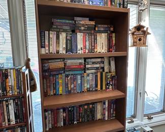 VHS and DVDs 