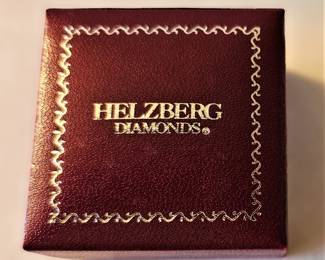 Gold & Diamond Ring with original Helzberg jeweler's box.