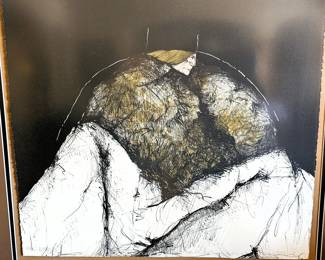 Look very closely at what this Pena art depicts!