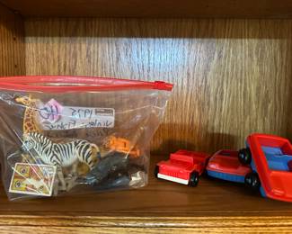 Vintage playskool toys. Rare safari animals