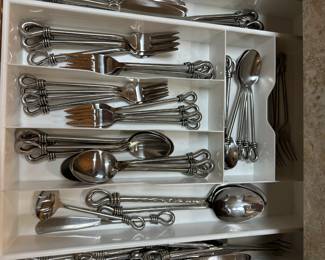 Gourmet settings 18/8 stainless steel. 