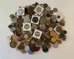 Bag full of misc. Tokens, Medals and other Random Items