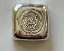 1 Ounce .999 Fine Silver Scottsdale Lion Bar
