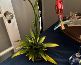 From sculptor Tim Cotterill,  enameled bronze