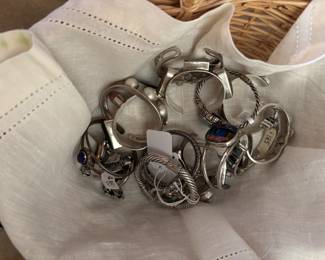 silver bracelets