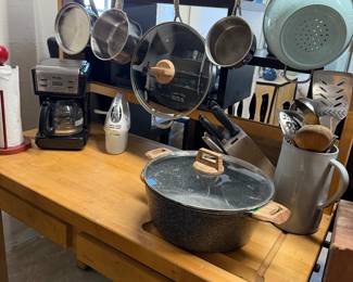 Kitchen Goods Cutting Board Table and Kitchen wares