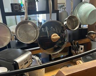 Kitchen Appliances and Pots and Pans