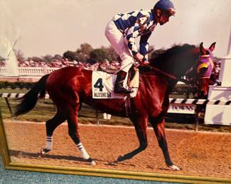 Kentucky Derby Winner Framed Horse