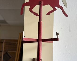 Wooden Horse Weather Vane