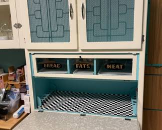 Inside the cupboard 
