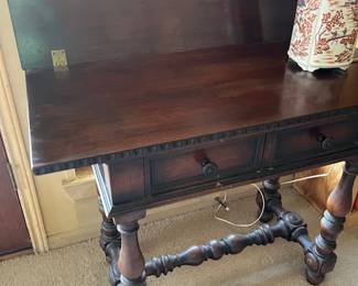 Antique Flip Top Table