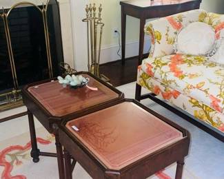 Cute pair of tables...use them alot of ways....