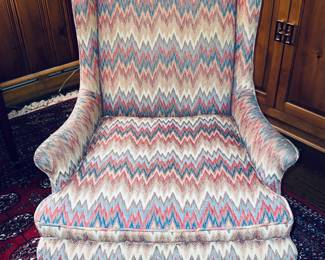 Good looking Bargello fabric....looks good in any room!