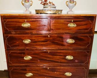You need this for your entry hall...fine inlaid Hepplewhite