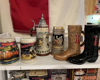 Great collectible beer steins!