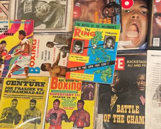 Muhammad Ali / Cassius Clay Magazines etc