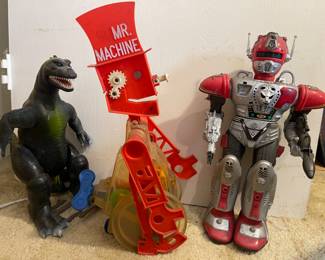 Robots & Godzilla