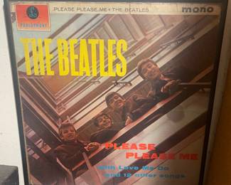 Cover of the First Beatle Album (framed)