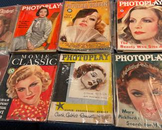 1930's & 1940's film / movie magazines