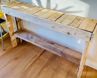 Hand made Console Table