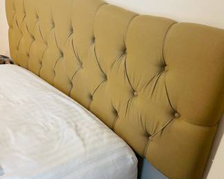 King Size Sage Green Tufted Head Board  Only