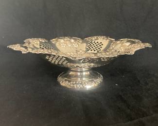 Pierced Silver Plate
