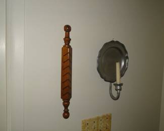 Card holder, and candle holder