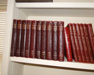 Vintage set of books