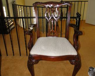 We have a pair of these regal looking chairs. Perfect for Santa Clause