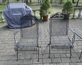 Oh yes we have wrought iron patio and deck items too