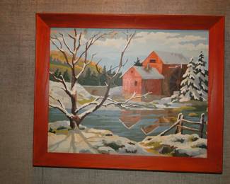 This is a paint by numbers