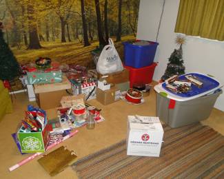 We have to make this look nice, but we do have some outstanding Christmas items
