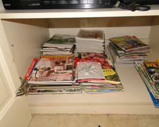 Bottom shelf, magazines a plenty 10 for $1