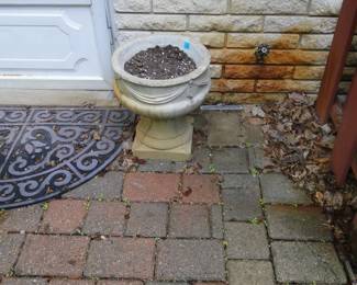 Cement planter