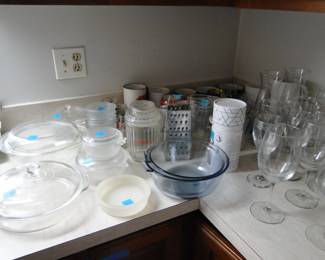 Serving and storage dishes as well