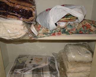 We do have a small amount of linens to offer at this sale, along with some outstanding Amish quilts as well