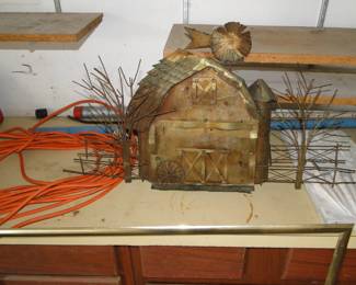 Brass art, indoor or outdoor
