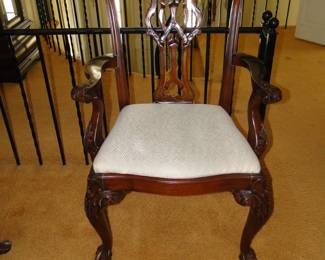 This is picture #2 of the same chair, to show that we have two. The other one is buried in blankets