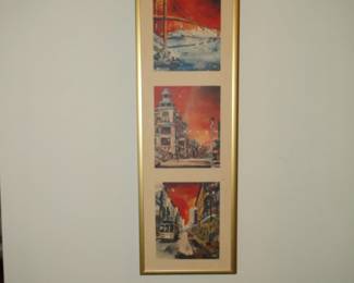 Very nice and colorful piece of wall art. Just look at all those fun details.