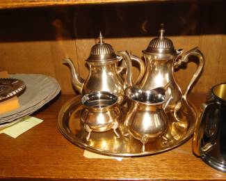 Silverplate tea or coffee or both sets
