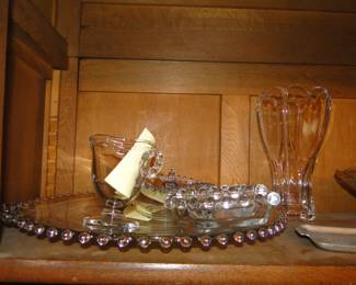 Vintage serving pieces