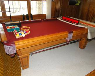 AMF 8 foot pool table