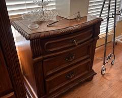 wood night stand