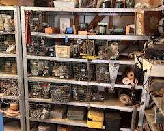 tons of misc parts and needful things